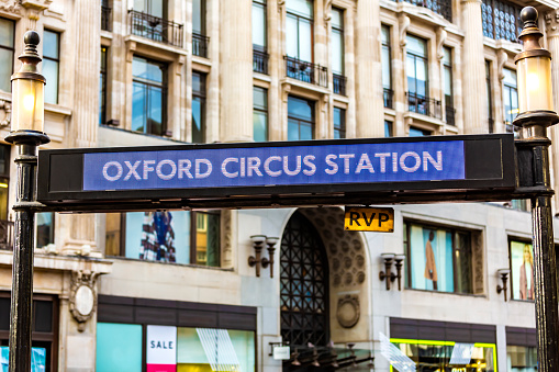 Oxford Circus in London