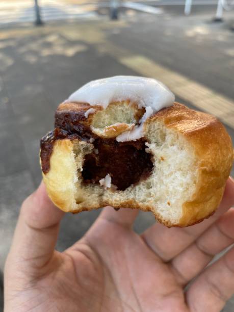 istock Cinnamon roll is a sweet bread with a distinctive cinnamon flavor 1718208981