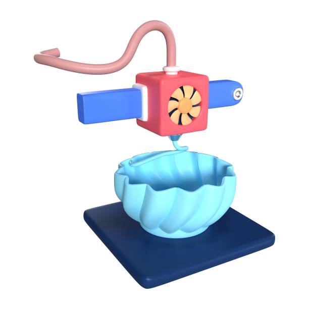 istock Printing Vase 3D Illustration Icon 1718221752