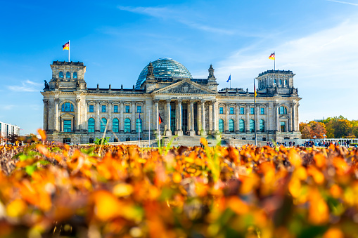 Reichstag in autumn