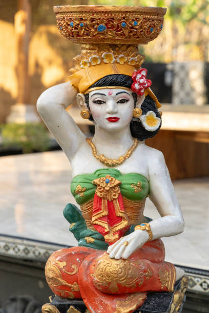 istock Statue in a Balinese temple or shrine 14 1718343967