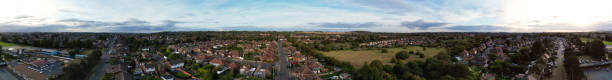 istock High Angle Panoramic View of Illuminated Luton City 1718350192