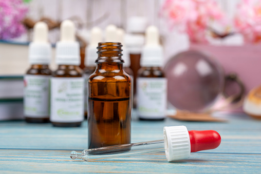 Alternative medicine equipment - Bach Flower Remedy, Homeopathy, Aromatherapy