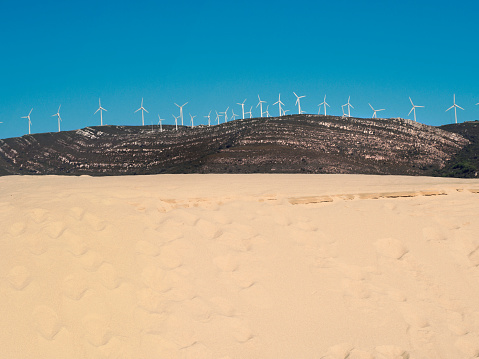 wind turbines, modern wind blades