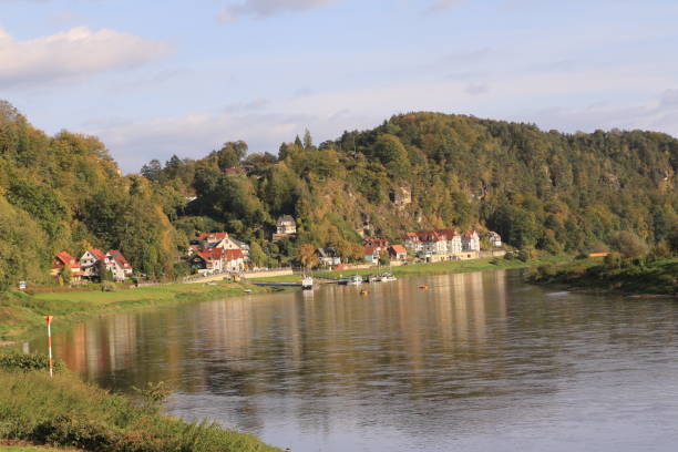 istock Autumn in the Elbe Sandstone Mountains 1718420804