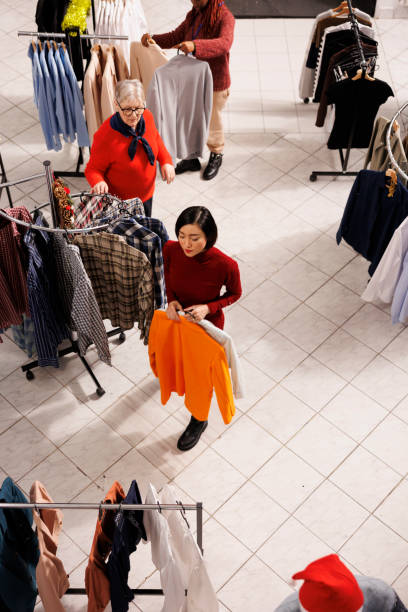 istock Diverse people shopping for clothes 1718467238