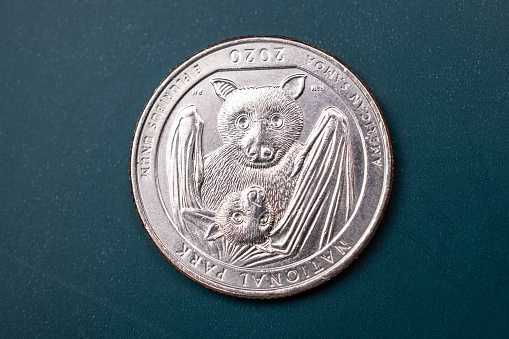 A quarter dollar is a 25-cent coin in the United States, commonly featuring iconic symbols and historical figures on one side, and the bald eagle on the reverse.
