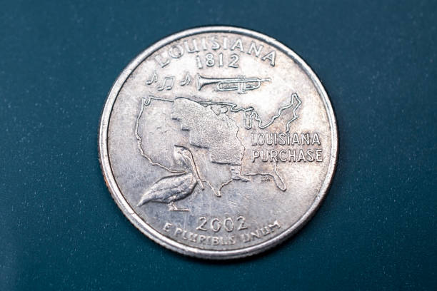 istock Quarter dollar US, 25 cent coin USA 1718488553