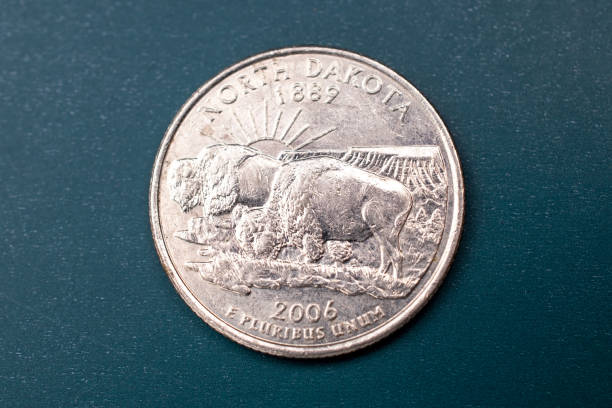 istock Quarter dollar US, 25 cent coin USA 1718492375