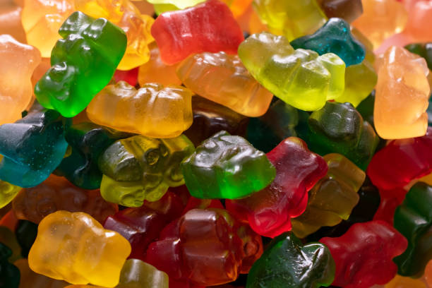 istock Colorful gummy candies, jelly bears sweets 1718525403