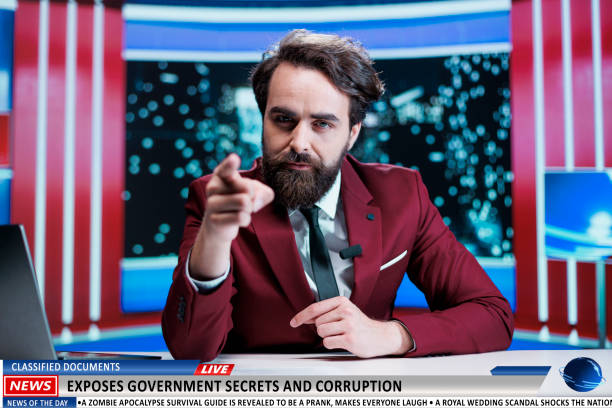 istock News anchor reveals classified documents 1718572522