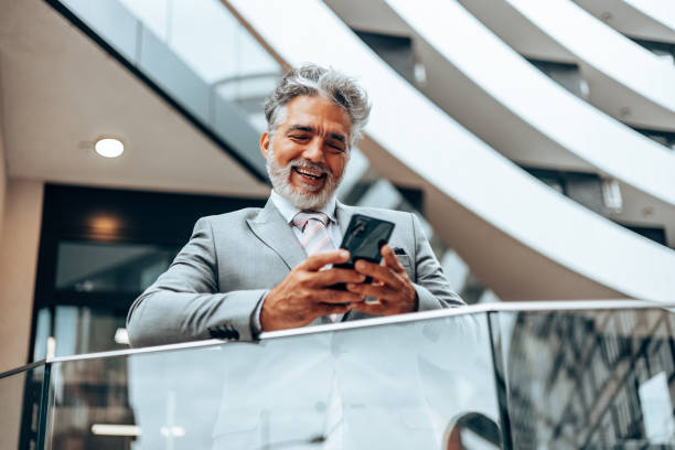 istock Senior business man portrait 1718590797