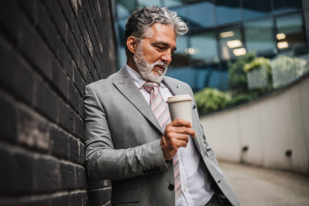 istock Senior businessman portrait 1718591357