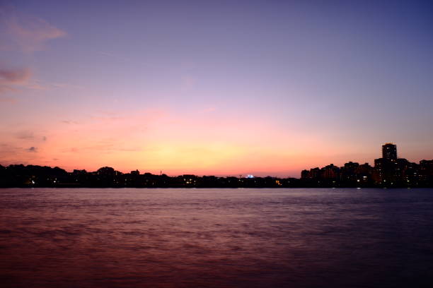 istock Momochi seaside park at magic hour 1718649374
