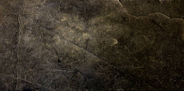 Mystic abstract black background, textured structured, mottled natural stone surface