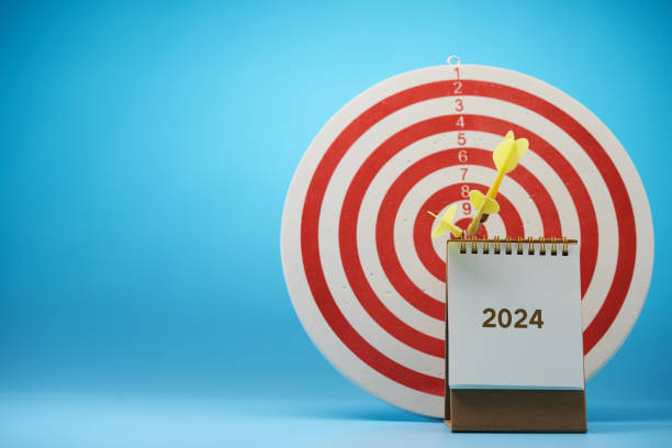 istock 2024 Goals Concept With Target And Dart Arrow 1718717169