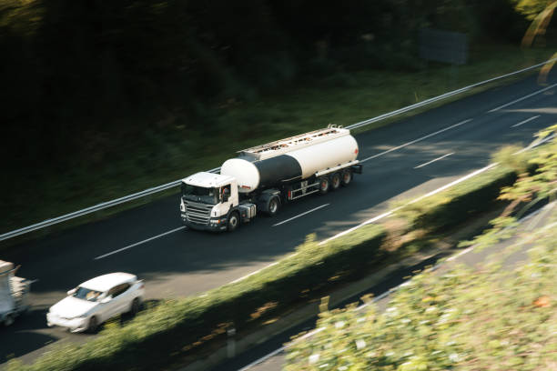 istock Tanker truck in motion 1718720008