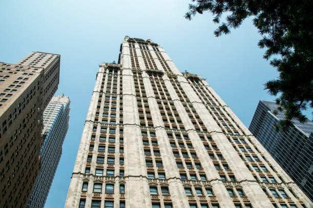 istock Building facades with windows, modern architecture, cityscape scenery 1718755779
