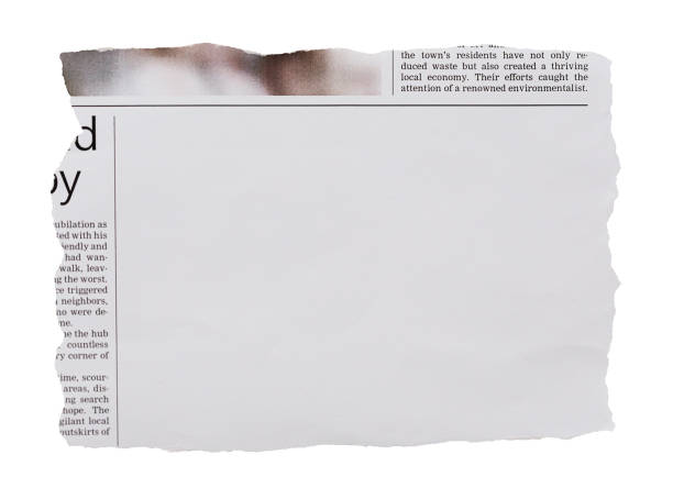 istock Newspaper clipping with blank space for your copy 1718772514
