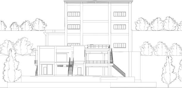 istock 3D illustration of industrial building 1718773289