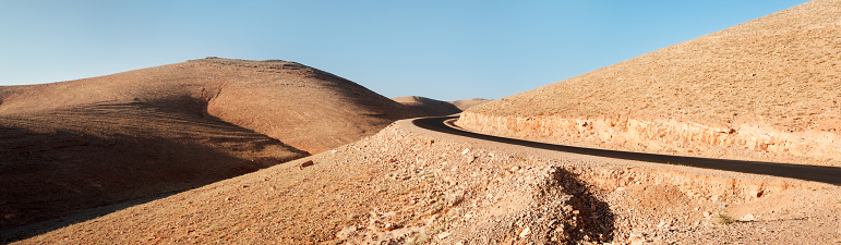 Anti-Atlas Mountains In Morocco, Minimal Landscape.JPG