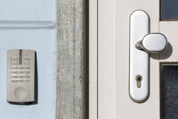 istock electronic combination lock at exterior door 1718872598