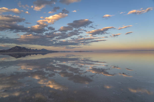 Flooded Bonneville Salt Flats