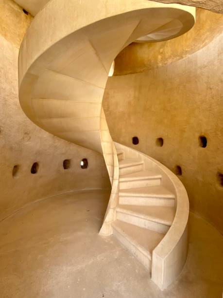 istock Qatar - Architecture- Stairs inside Al Zubarah 1718930665