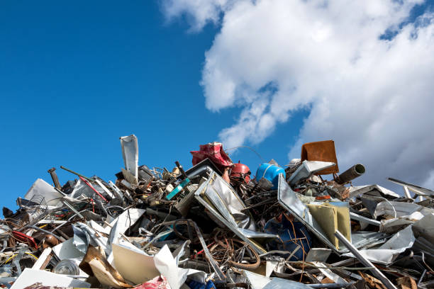 istock scrap metal at recycling yard 1718932543