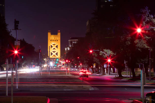 istock Tower Bridge and Capitol Mall at Night 1718934235