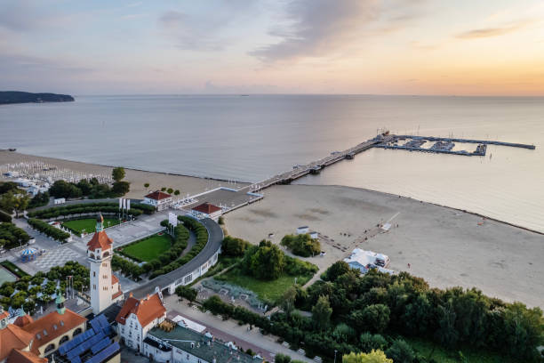 istock Baltic Sea coast - Pier in Sopot, Poland 1718942885