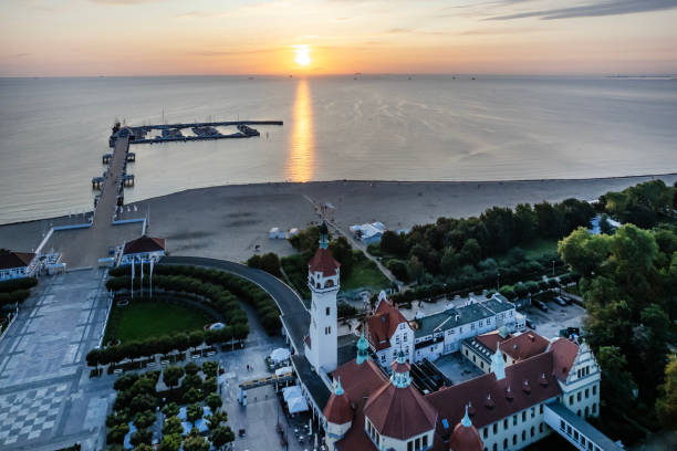 istock Baltic Sea coast - Pier in Sopot, Poland 1718942912