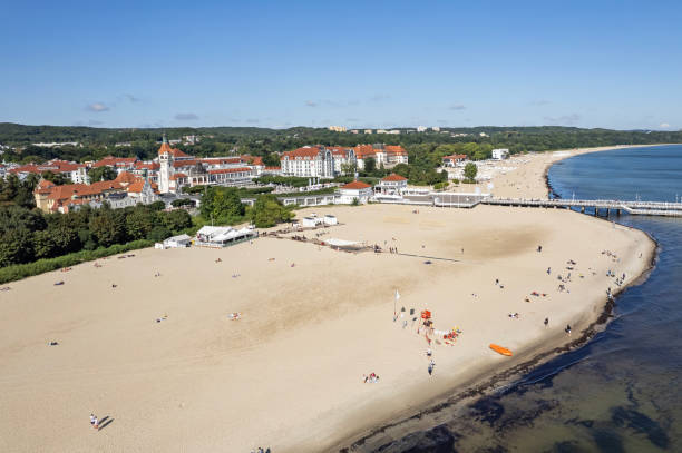 Baltic Sea coast - Pier in Sopot, Poland