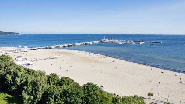 istock Baltic Sea coast - Pier in Sopot, Poland 1718943436
