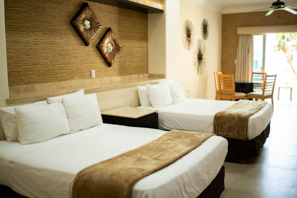 istock Hotel room without people 1718961096