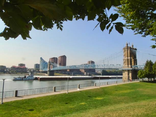 photographing historic downtown cincinnati, ohio - u.s.a.