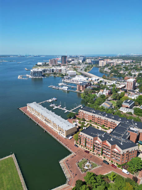 istock Aerial View of Norfok, VA 1719014631
