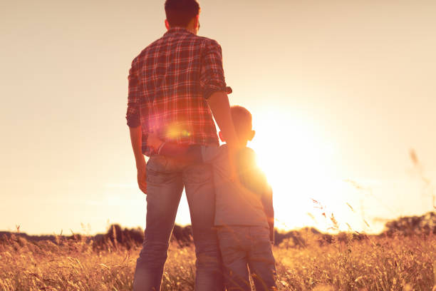istock Father and son bond. I love you dad! 1719073720