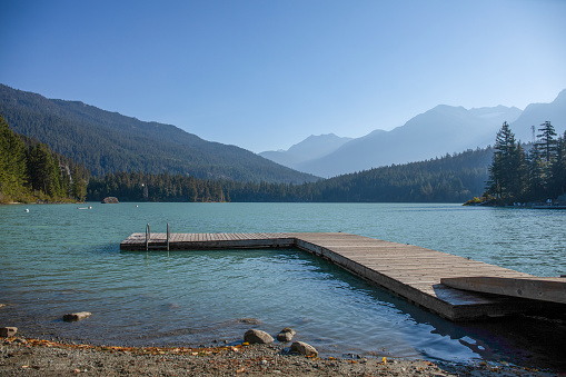 At Green Lake, in Whistler, BC