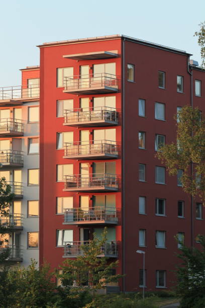 istock modern apartment building in Sweden 1719107064