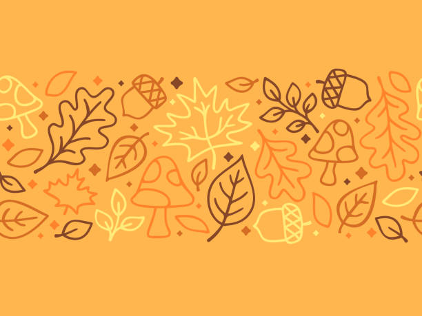 Fall Pattern Line Drawing 5,700+ Fall Leaves Line Drawing Stock Illustrations, Royalty-Free ...