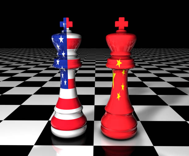 istock China vs USA Conflict Concept with Chess Game 1719172012