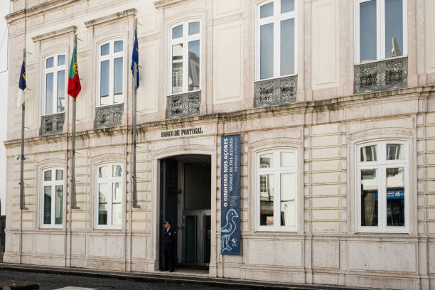 Banco De Portugal Building - fotografia de stock