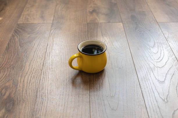 istock Coffee in a cup on a wooden surface 1719756698