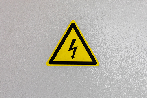 Energy Safety Topics - High Voltage Sign