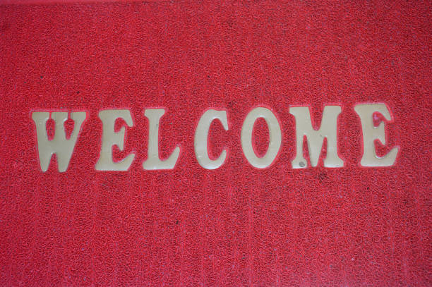 istock Welcome letter on the doormat 1719802152