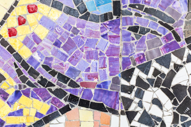 istock Colorful vintage surface with an old oriental pattern. The background is a texture that has a decorative value. For overlay or texture designs 1719825709