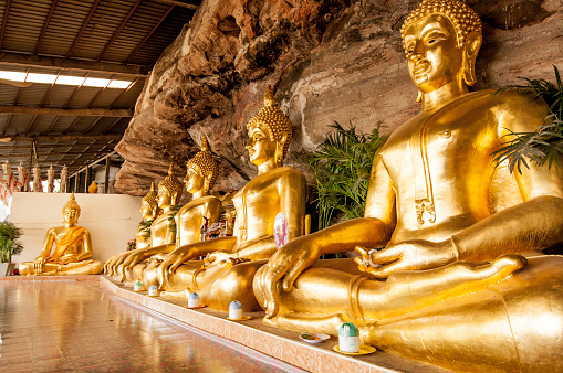 Wat Tham Khuha Sawan Temple is the most famous landmark in Ubon Ratchathani, Thailand