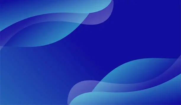 Vector illustration of bLUE WAVE BACKGROUND GRADIENT DESIGN MODERN ABSTRACT