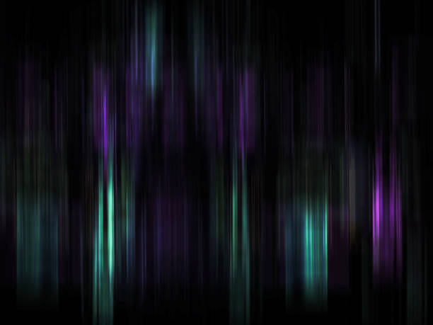 istock Abstract futuristic background. Vibrant glowing colours 1719979976